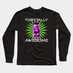 Tobytally Awesome Long Sleeve T-Shirt